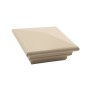 LMT 1140NA 5" x 5" Federation Vinyl Post Cap - Almond