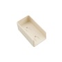 LMT 1 3/4" x 3 1/2" Rail Mount Bracket For Vinyl Fence (Beige) - 1153-BEIGE