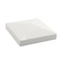 LMT 1171W 6 1/2" x 6 1/2" Horse Vinyl Post Cap (Long Lip) - White