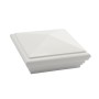 LMT 1233W 4" x 4" Nantucket Vinyl Post Cap - White