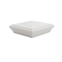 LMT 1236W 5" x 5" Nantucket Vinyl Post Cap - White