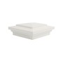 LMT 1326W 4" x 4" Hampton Vinyl Post Cap - White