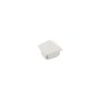 LMT 1 1/4" x 1 1/4" Sharp Vinyl Picket Cap for Vinyl Fence Posts (White) - 1338-WHITE