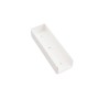 LMT 2" x 7" Rail Mount Bracket For Vinyl Fence (White) - 1372-WHITE