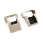 LMT 1396-ALMOND T-Rail Covered Handrail Stair Bracket Kit For Vinyl Railing (2 Piece) - Almond