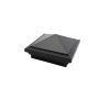 3.625" (3 5/8" x 3 5/8") Haven Style Vinyl Post Cap for 4" x 4" Wood Post - Hammertone Black