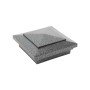4" x 4" Cape May Style Vinyl Post Cap - Antique Gray
