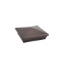 5" x 5" Neptune Style Vinyl Post Cap - Antique Brown