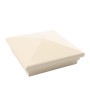 5.625" Neptune Style Vinyl Post Cap for Vinyl Fence and Railing (Beige)