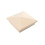 6X6 Neptune Style Vinyl Post Cap for Vinyl Fence and Railing (Beige)