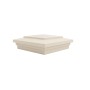 5X5 Cape May Style Vinyl Post Cap for Vinyl Fence and Railing (Beige)