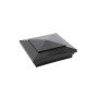 5.625" (5 5/8" x 5 5/8") Cape May Style Vinyl Post Cap for 6" x 6" Wood Post - Hammertone Black