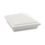 5X5 Haven Style Vinyl Post Cap for Vinyl Fence and Railing (White)