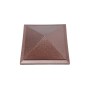 4.5" (4 1/2" x 4 1/2") Cape May Style Vinyl Post Cap - Beige