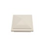 4.5" (4 1/2" x 4 1/2") Haven Style Vinyl Post Cap - Almond