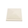 4.5" (4 1/2" x 4 1/2") Haven Style Vinyl Post Cap - Beige