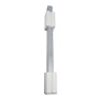 LMT General Purpose 4" Sq. x 36" Surface Mounting Post Mount For Vinyl Railing With 4" PVC Alignment Guides (Galvanized Steel) - 1573A