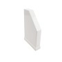 LMT 2" x 8" External Vinyl Classic Pergola End Cap for Vinyl Fence Posts (White) - 1701W