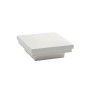 2" x 2" Sq. Ornamental Vinyl Post Cap - 1740W - White