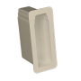LMT 2" x 7" x 4" Privacy Panel Gate Socket (Almond) for Homeland Vinyl Products - 1755-ALMOND