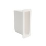 2" x 7" x 5" Privacy Panel Gate Socket for Homeland Vinyl Products (White)