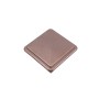 LMT 3 5/8" x 3 5/8" Sq. Suffield Vinyl Post Cap (For 4" x 4" Wood Post) Antique Copper - 1904AC