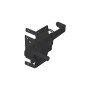 LMT 3-1/2" x 1-3/4" Reversible, Lockable, Dual-Sided Entry Stainless Steel Commercial Latches For Vinyl Fence Gates (Pair) Black - 4001-BLACK