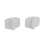 LMT Nylon Spring Loaded Gate Hinges (White)