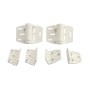 LMT Nylon Spring Loaded Gate Hinges (White)