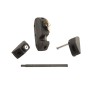 LMT Nylon Locking Gate Latch w/ Exterior Entry (Black)