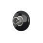 LMT Americans with Disabilities Act (ADA) Compliant Straight Wall Return with Aluminum Bracket and Cover Kit (Black) - 6002-BLACK