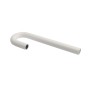 LMT Americans with Disabilities Act (ADA) Compliant Extruded Plastic 16-1/2" x 6" Post Return (White) - 6006-WHITE