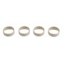 LMT Americans with Disabilities Act (ADA) Compliant Molded Rail Joint Rings (4 Pack) (Almond) - 6009-ALMOND