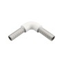 LMT Americans with Disabilities Act (ADA) Compliant Aluminum 90 Degree Corner With Joiners (White) - 6016-WHITE