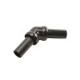 LMT Americans with Disabilities Act (ADA) Compliant Molded External Adjustable Joiner (Black) - 6018-BLACK