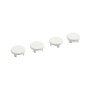 LMT Americans with Disabilities Act (ADA) Compliant Rail End Caps For Handrails (4 Pack) (White) - 6020-WHITE