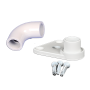 LMT ADA Gate Return Bracket Kit (White)