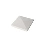 4" x 4" Sq New England Vinyl Post Cap (White) - Bufftech 70426
