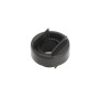 4" Adjustable 2-Piece Post Socket Adjustable Pocket Rail Vinyl Fence Donut Post Leveling Collar 1 7/8" Round Posts- APSB4