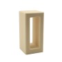 Vinyl Fence Gate Socket for Rail Support | 2" x 6" x 5"