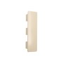 LMT 1 1/2" x 5 1/2" (1.320" x 5.290" Inside Dimension) Internal Vinyl End Cap for Vinyl Fence Rails (Khaki) - EC-1555-KHAKI