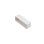 LMT 7/8" x 3" External Vinyl End Cap for Vinyl Fence Rails (White) - EEC-783-WHITE