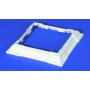 LMT Adjustable (Fits 3" Sq. to 6 1/2" Sq.) 4-Piece Vinyl Post trim for Vinyl Fence Posts (Almond) - 1189-ALMOND