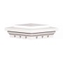 LMT 1325W 4" x 4" Sq Bridgeport Vinyl Post Cap - White