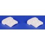 LMT 1400-KHAKI T-Rail Covered Handrail Bracket Column Adapter Kit - Khaki