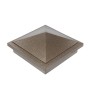 6" x 6" Haven Style Vinyl Post Cap - Antique Gold