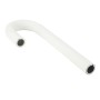 LMT Extruded Plastic ADA-Compliant 16-1/2" x 6" Post Return (White) - 6006-WHITE