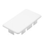 LMT 2" x 3 1/2" (1.810" x 3.300" ID) Internal Vinyl End Cap for Vinyl Fence Posts (Almond) - EC-R235-ALMOND