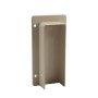LMT 2" x 6" External Rail Mount Bracket For Vinyl Fence (Almond) - M-260E-ALMOND
