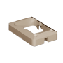 Top Sculpted Rail Bracket (Almond)
